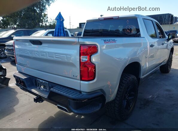3GCPYFED2MG126299 2021 CHEVROLET SILVERADO Silver Tył prawy