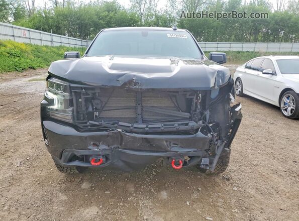 3GCPYFED2MG382636 2021 CHEVROLET SILVERADO Black Դիմացի տեսք