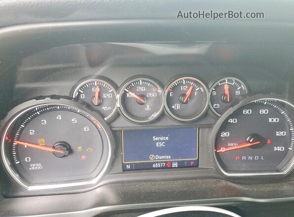 3GCPYFED2MG382636 2021 CHEVROLET SILVERADO Black Սարքավորումների վահանակի տեսք