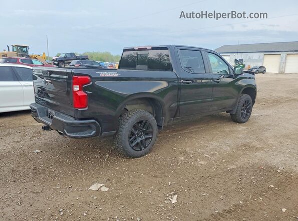 3GCPYFED2MG382636 2021 CHEVROLET SILVERADO Black Հետևի աջ