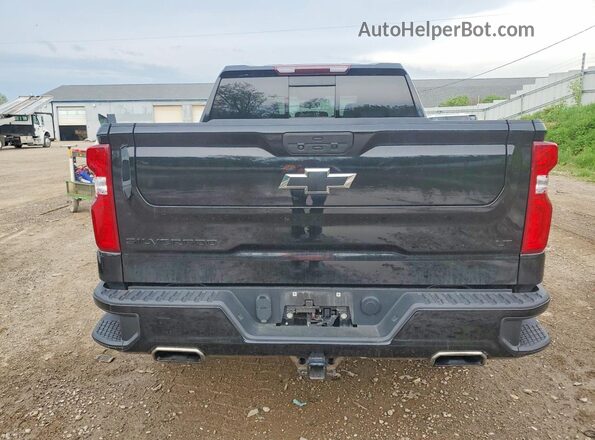 3GCPYFED2MG382636 2021 CHEVROLET SILVERADO Black Հետևի տեսք