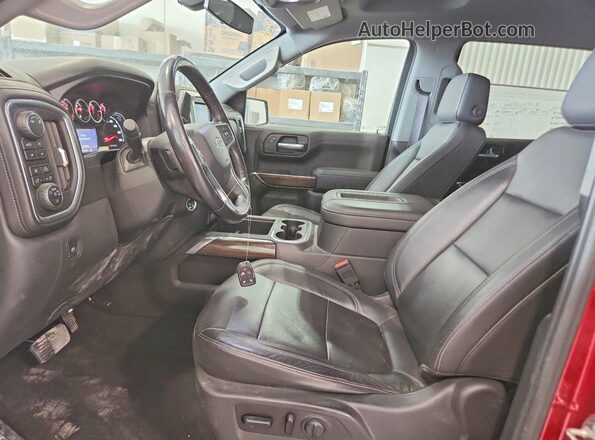 3GCPYFED3KG130794 2019 CHEVROLET SILVERADO Red 