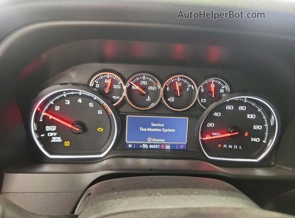 3GCPYFED3KG130794 2019 CHEVROLET SILVERADO Red 