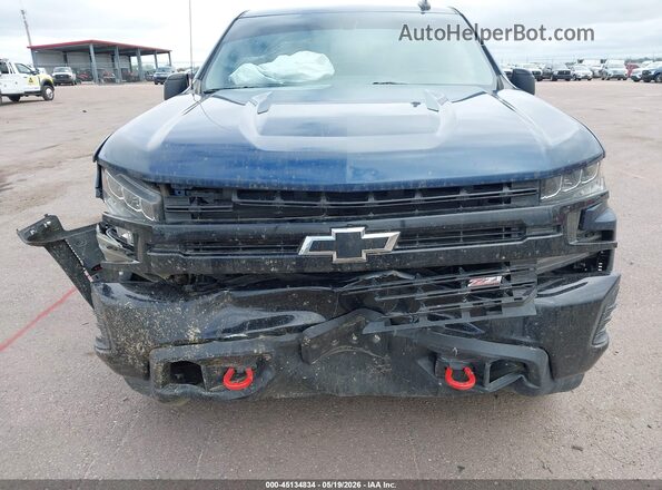 3GCPYFED5LG300560 2020 CHEVROLET SILVERADO Dark Blue Вид спереди