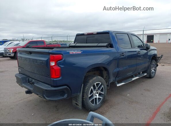 3GCPYFED5LG300560 2020 CHEVROLET SILVERADO Dark Blue Задняя правая четверть