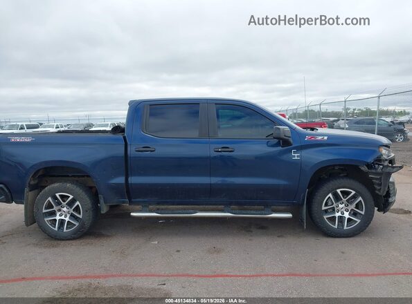 3GCPYFED5LG300560 2020 CHEVROLET SILVERADO Dark Blue Вид задней части салона