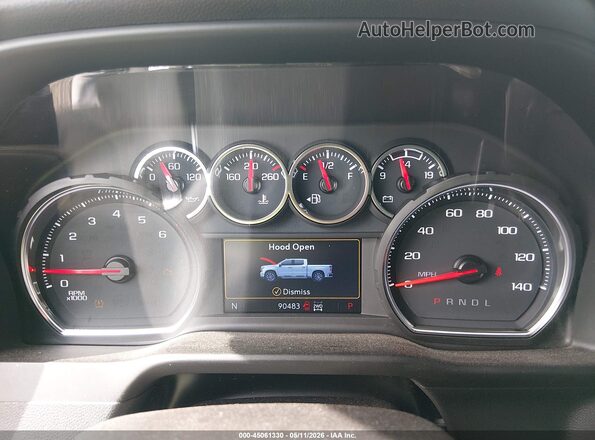 3GCPYFEDXMG471015 2021 CHEVROLET SILVERADO Black 