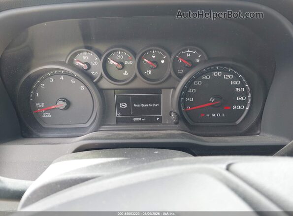 3GCUDAED2NG569961 2022 CHEVROLET SILVERADO Blue Widok tylnych siedzeń