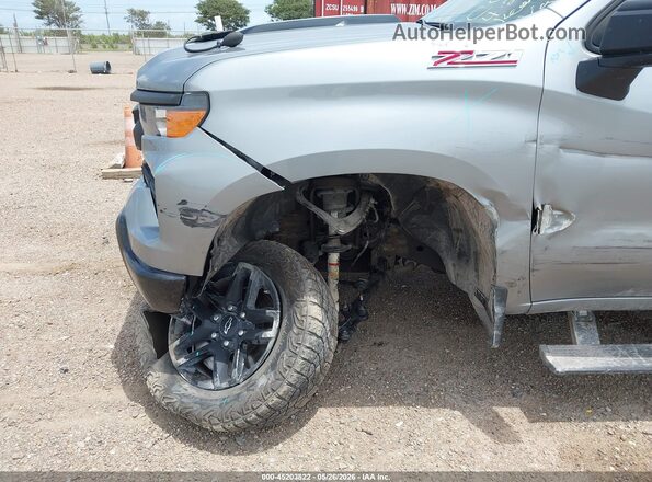 3GCUDCED8RG376893 2024 CHEVROLET SILVERADO Gray Вид спереду