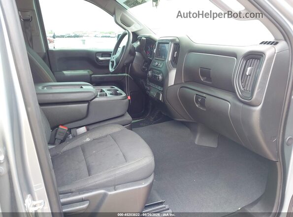 3GCUDCED8RG376893 2024 CHEVROLET SILVERADO Gray Вид салону спереду