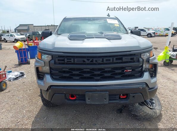 3GCUDCED8RG376893 2024 CHEVROLET SILVERADO Gray Вид задньої частини салону