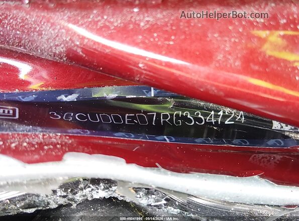 3GCUDDED7RG334124 2024 CHEVROLET SILVERADO Red 