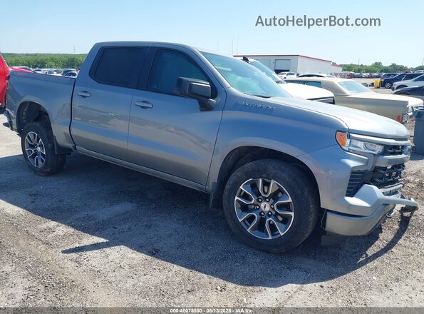 3GCUDEED8RG205816 2024 CHEVROLET SILVERADO Gray Սալոնի 360 աստիճան տեսք