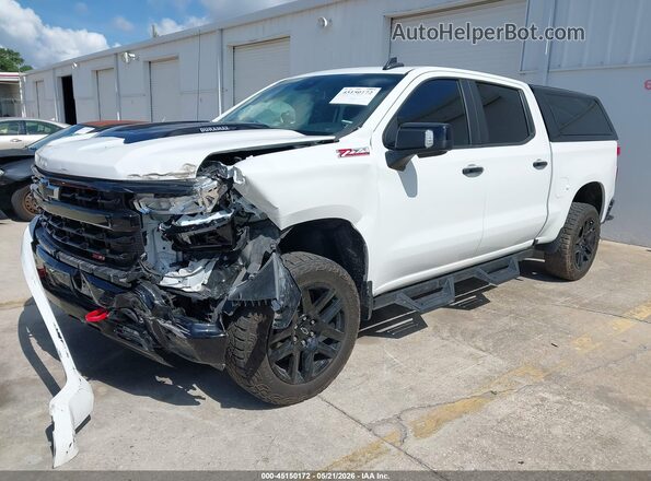 3GCUDFE81RG180380 2024 CHEVROLET SILVERADO White Առջևի ձախ երեք քառորդ տեսարան