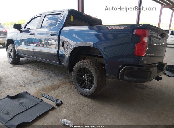 3GCUDFE82PG270666 2023 CHEVROLET SILVERADO Blue უკანა მარცხენა