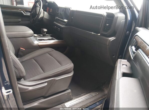 3GCUDFE82PG270666 2023 CHEVROLET SILVERADO Blue წინა სალონის ხედი