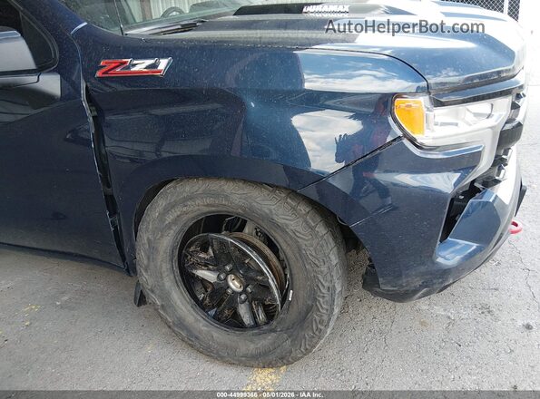 3GCUDFE82PG270666 2023 CHEVROLET SILVERADO Blue წინა ხედი
