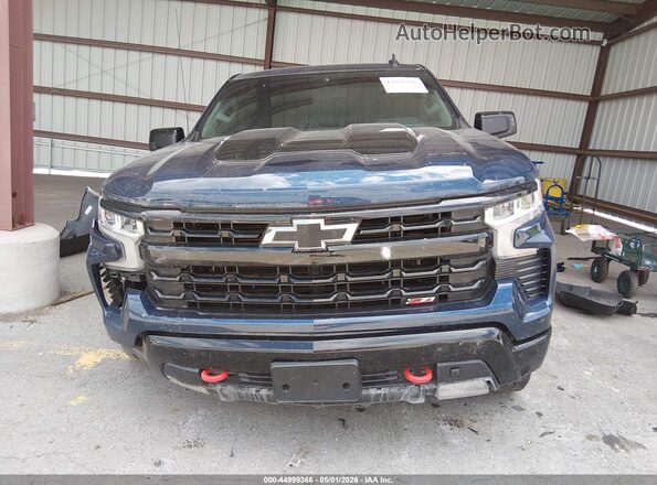 3GCUDFE82PG270666 2023 CHEVROLET SILVERADO Blue ხელსაწყოთა პანელის ხედი