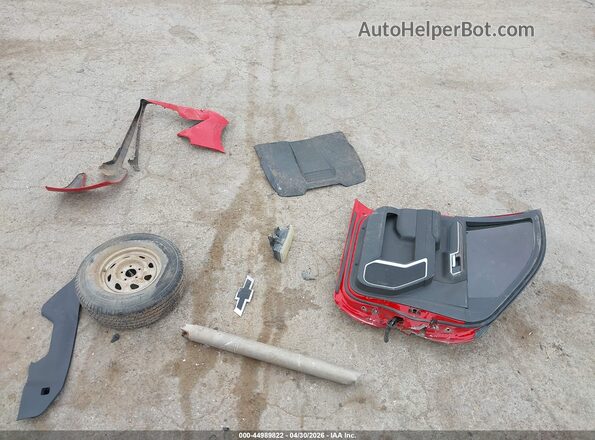 3GCUDFED0PG350688 2023 CHEVROLET SILVERADO Красный 