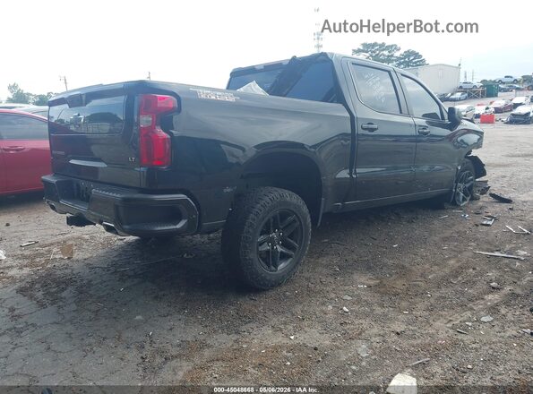 3GCUDFED7NG671561 2022 CHEVROLET SILVERADO Black Задня права чверть