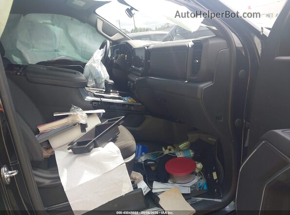 3GCUDFED7NG671561 2022 CHEVROLET SILVERADO Black Вид салону спереду