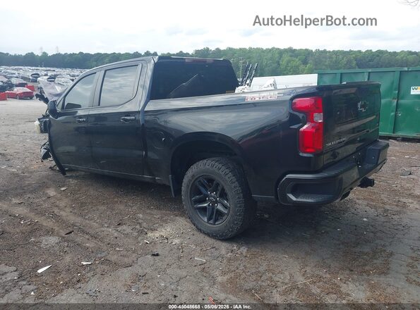 3GCUDFED7NG671561 2022 CHEVROLET SILVERADO Black Задня ліва чверть