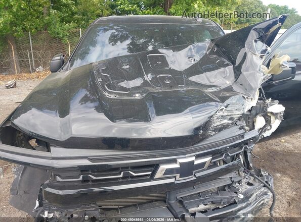 3GCUDFED7NG671561 2022 CHEVROLET SILVERADO Black Вид ззаду