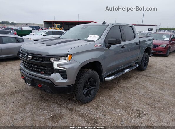 3GCUDFEL2RG321445 2024 CHEVROLET SILVERADO Gray Передня ліва чверть
