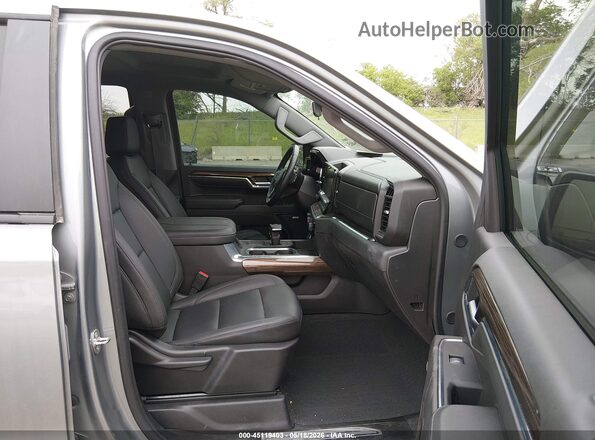 3GCUDFEL2RG321445 2024 CHEVROLET SILVERADO Gray Вид салону спереду