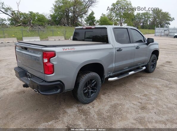 3GCUDFEL2RG321445 2024 CHEVROLET SILVERADO Gray Задня права чверть