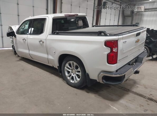 3GCUDGED9NG515852 2022 CHEVROLET SILVERADO White Հետևի ձախ