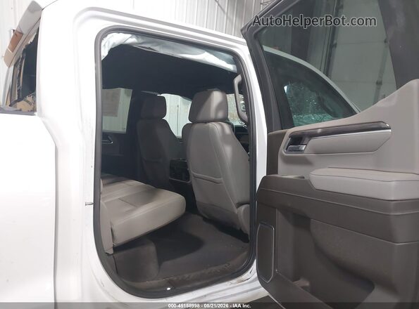 3GCUDGED9NG515852 2022 CHEVROLET SILVERADO White VIN կոդի պիտակի տեսք