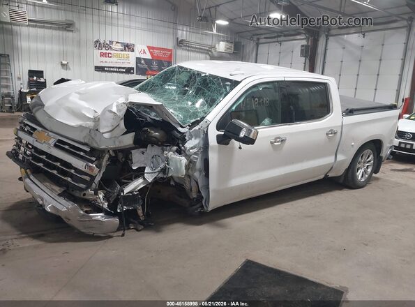 3GCUDGED9NG515852 2022 CHEVROLET SILVERADO White Սալոնի 360 աստիճան տեսք