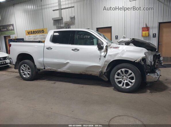 3GCUDGED9NG515852 2022 CHEVROLET SILVERADO White Սալոնի հետևի տեսք