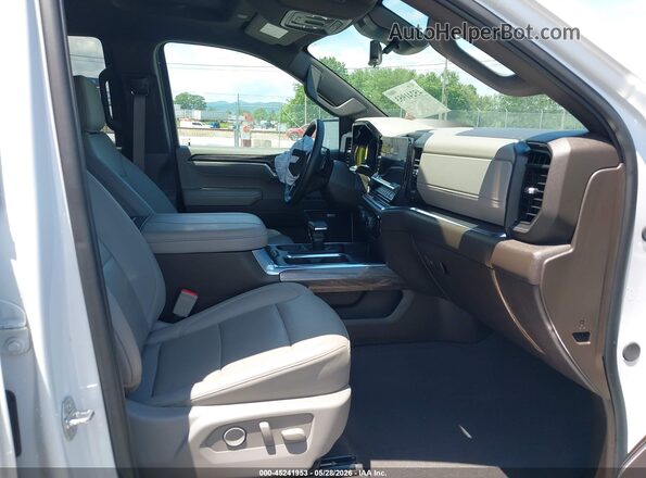 3GCUDGELXRG180839 2024 CHEVROLET SILVERADO White Vista interior delantera