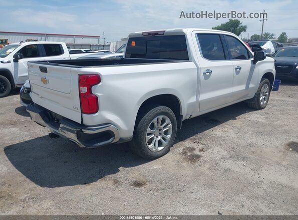3GCUDGET3NG679198 2022 CHEVROLET SILVERADO White Trasero derecho