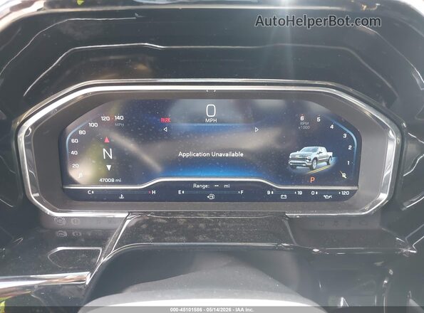 3GCUDGET3NG679198 2022 CHEVROLET SILVERADO White Vista de los asientos traseros