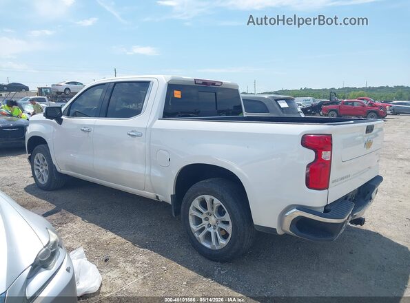 3GCUDGET3NG679198 2022 CHEVROLET SILVERADO White Vista interior de 360 grados