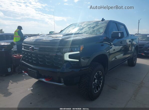 3GCUDHEL2NG590972 2022 CHEVROLET SILVERADO Black Front left