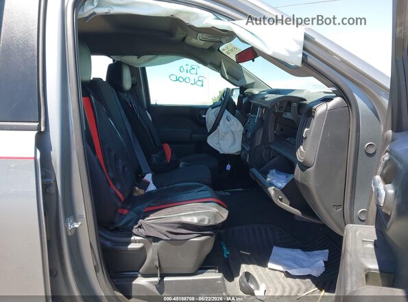 3GCUKCED7SG374810 2025 CHEVROLET SILVERADO Silver Front interior view
