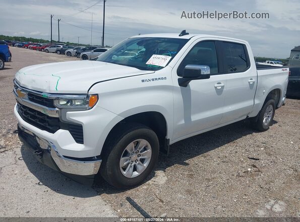 3GCUKDED2TG138850 2026 CHEVROLET SILVERADO White Vista tres cuartos delantera izquierda