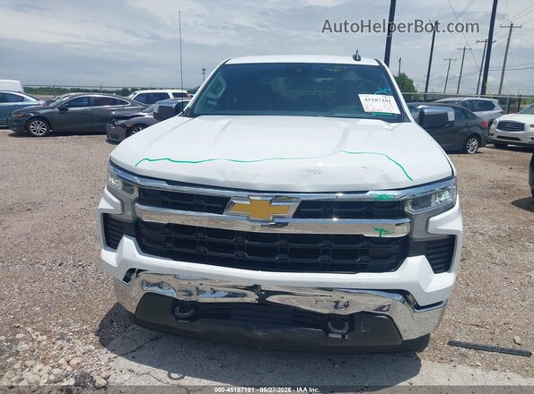 3GCUKDED2TG138850 2026 CHEVROLET SILVERADO White Vista del cuadro de instrumentos