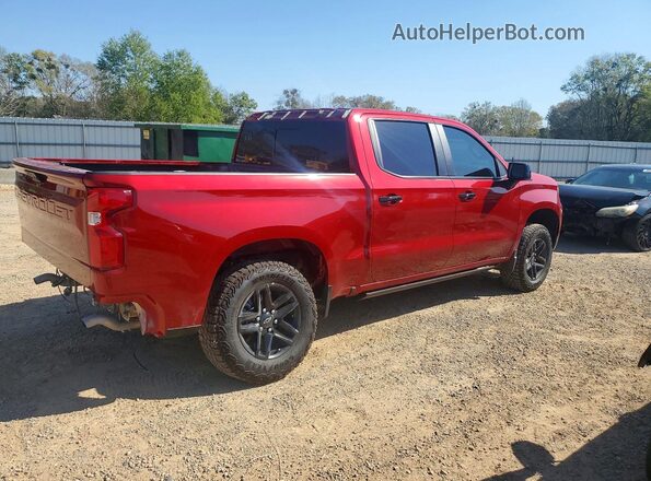 3GCUKFED4SG288775 2025 CHEVROLET SILVERADO Красный Задняя правая четверть
