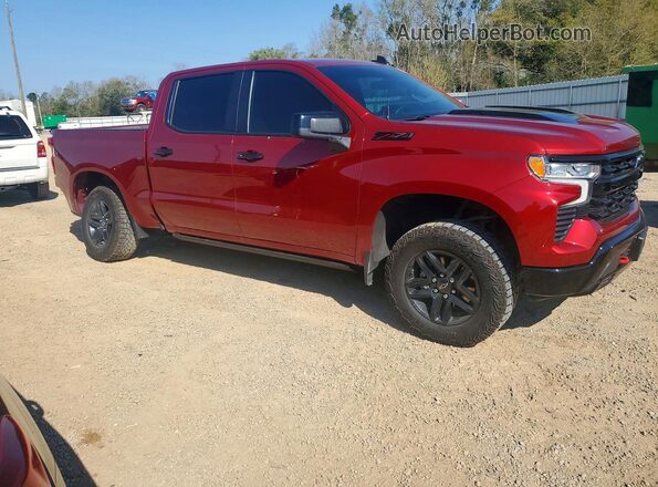 3GCUKFED4SG288775 2025 CHEVROLET SILVERADO Красный Передняя правая четверть