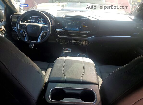 3GCUKFED4SG288775 2025 CHEVROLET SILVERADO Красный Вид панели приборов