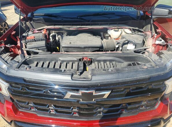 3GCUKFED4SG288775 2025 CHEVROLET SILVERADO Красный Вид задней части салона