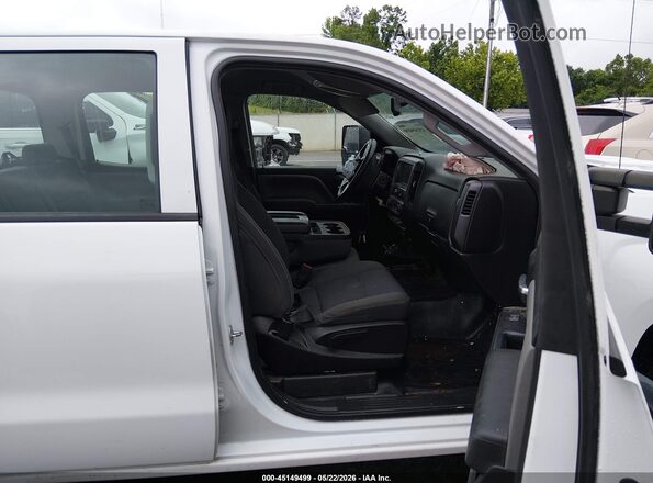 3GCUKNEC8JG298970 2018 CHEVROLET SILVERADO Белый Вид салона спереди