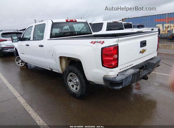 3GCUKNEC8JG298970 2018 CHEVROLET SILVERADO Белый Задняя левая четверть