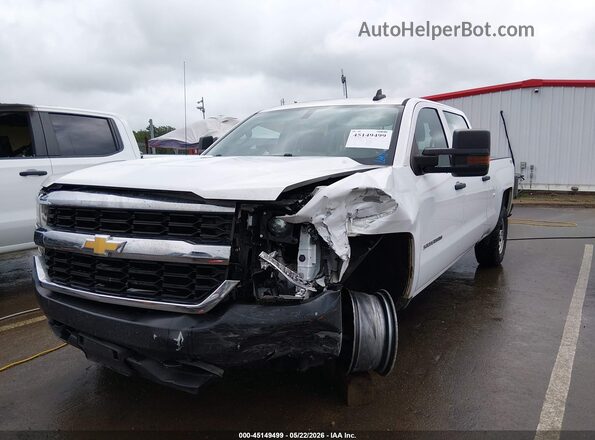3GCUKNEC8JG298970 2018 CHEVROLET SILVERADO Белый Вид спереди