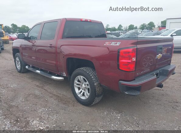3GCUKREC0GG341424 2016 CHEVROLET SILVERADO Maroon Հետևի ձախ